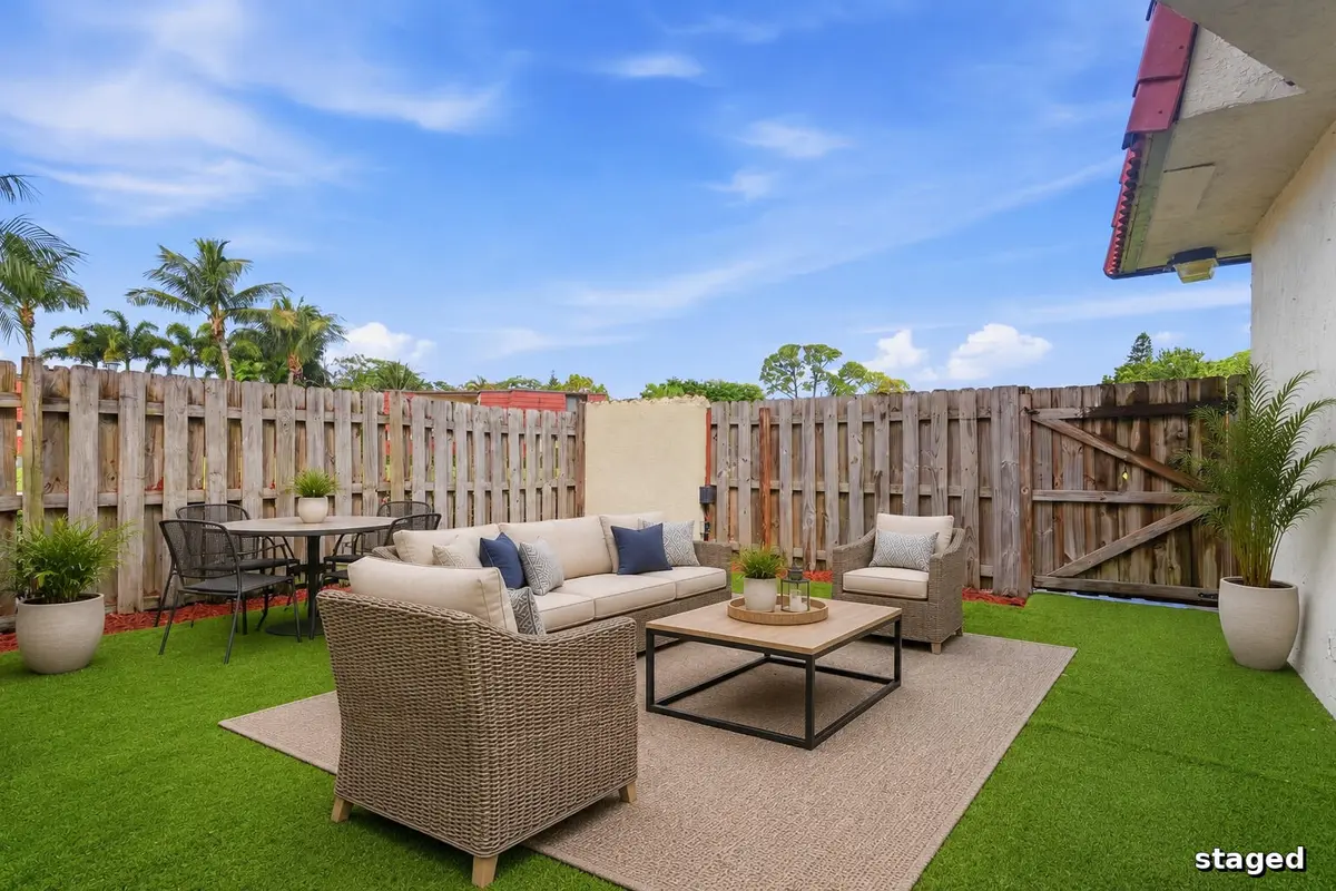 MLS_Staged_Courtyard_03 at 3801 VICTORIA Drive, West Palm Beach