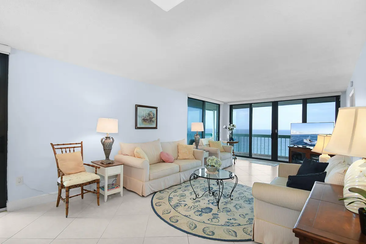 Living view at 9940 S OCEAN Drive 1101, Jensen Beach