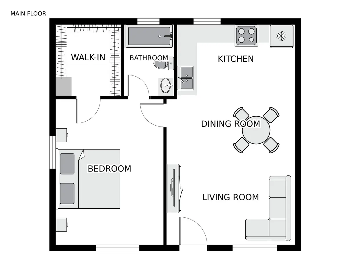 Floor plan without Dimensions at 3147 Naylor Terrace, Fort Pierce