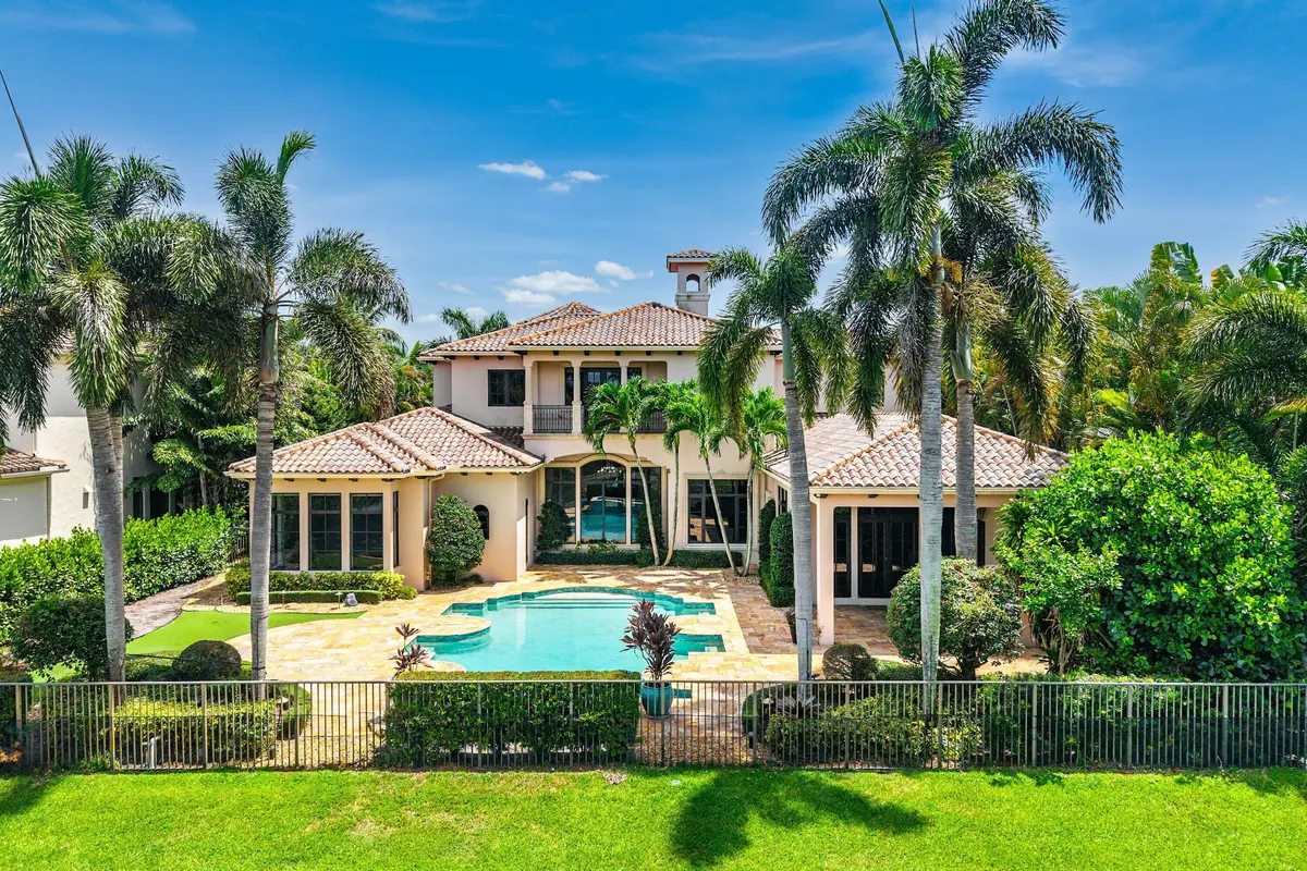Backyard at 9253 Este Lago Drive, Boca Raton