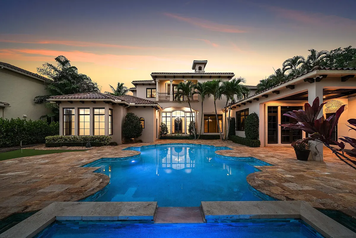 Backyard at 9253 Este Lago Drive, Boca Raton