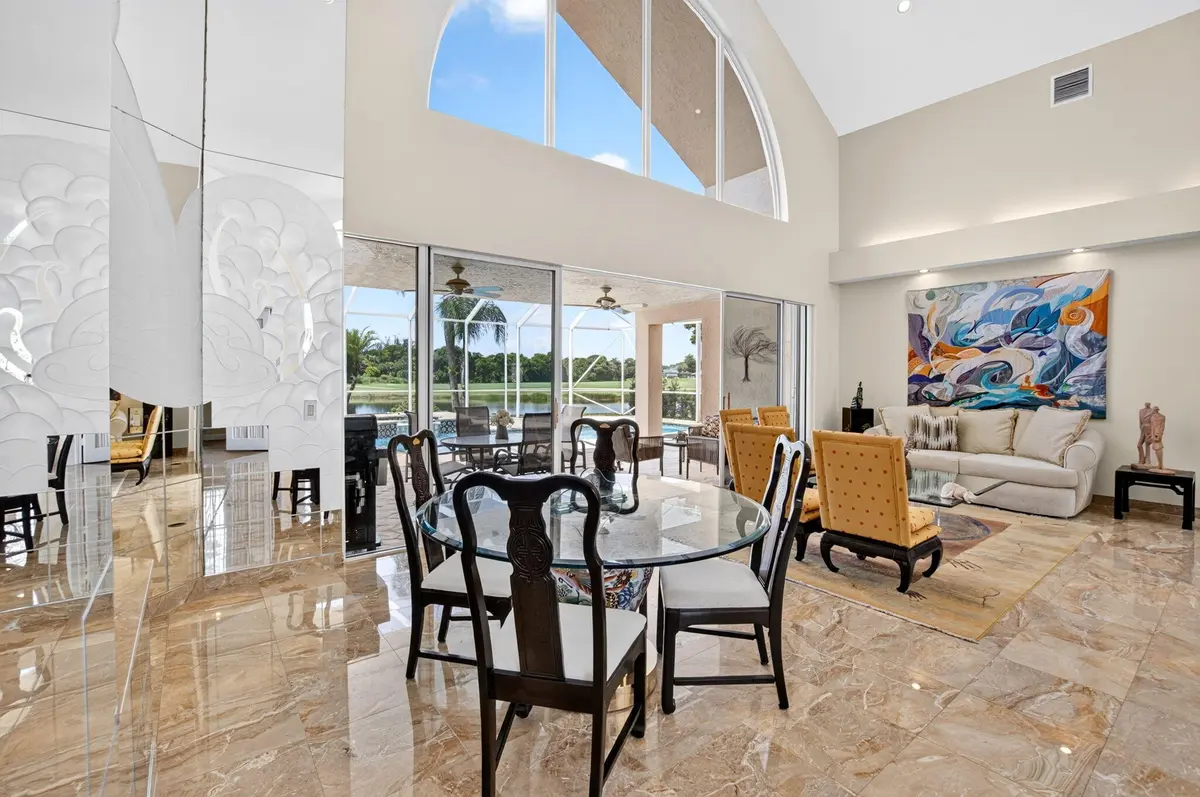 dining room at 10192 Shireoaks Lane, Boca Raton