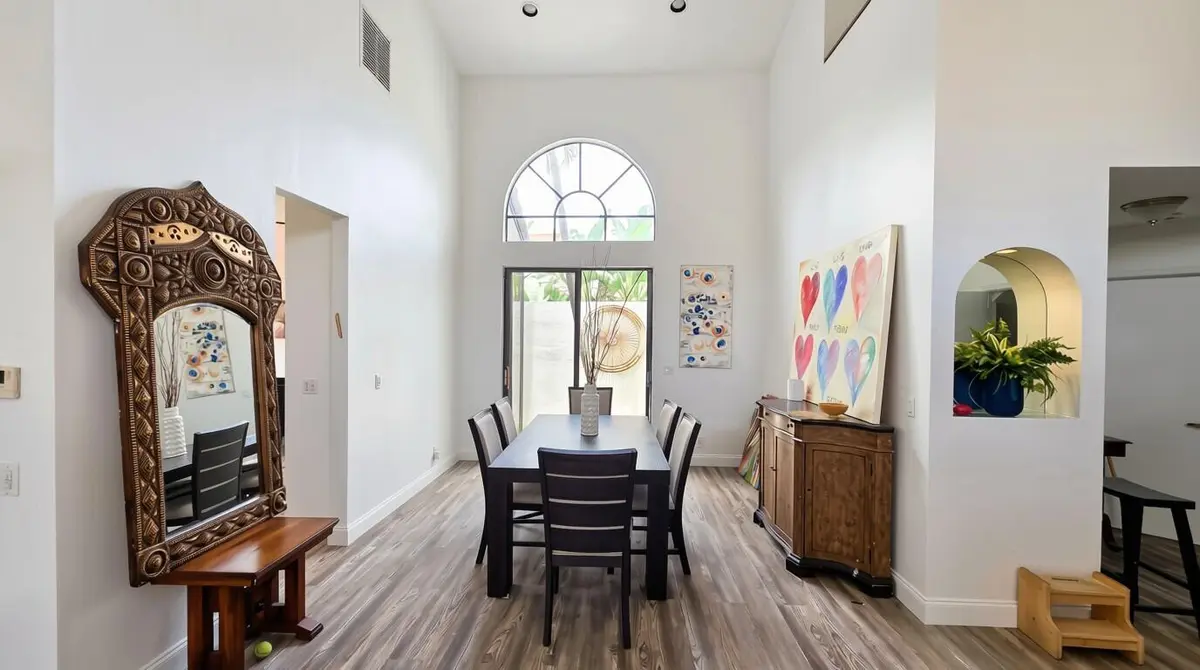 dining room at 6510 VIA ROSA, Boca Raton