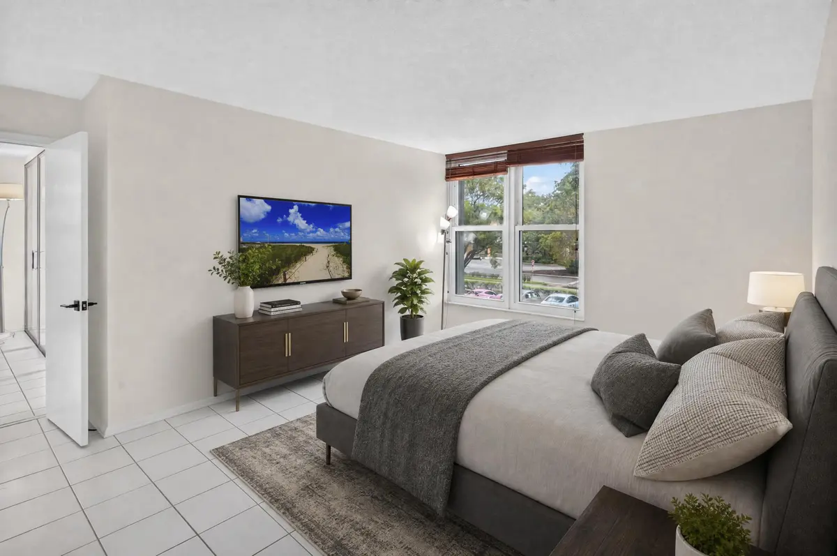 Bedroom Staged 2 copy at 6903 Cypress Road B23, Plantation