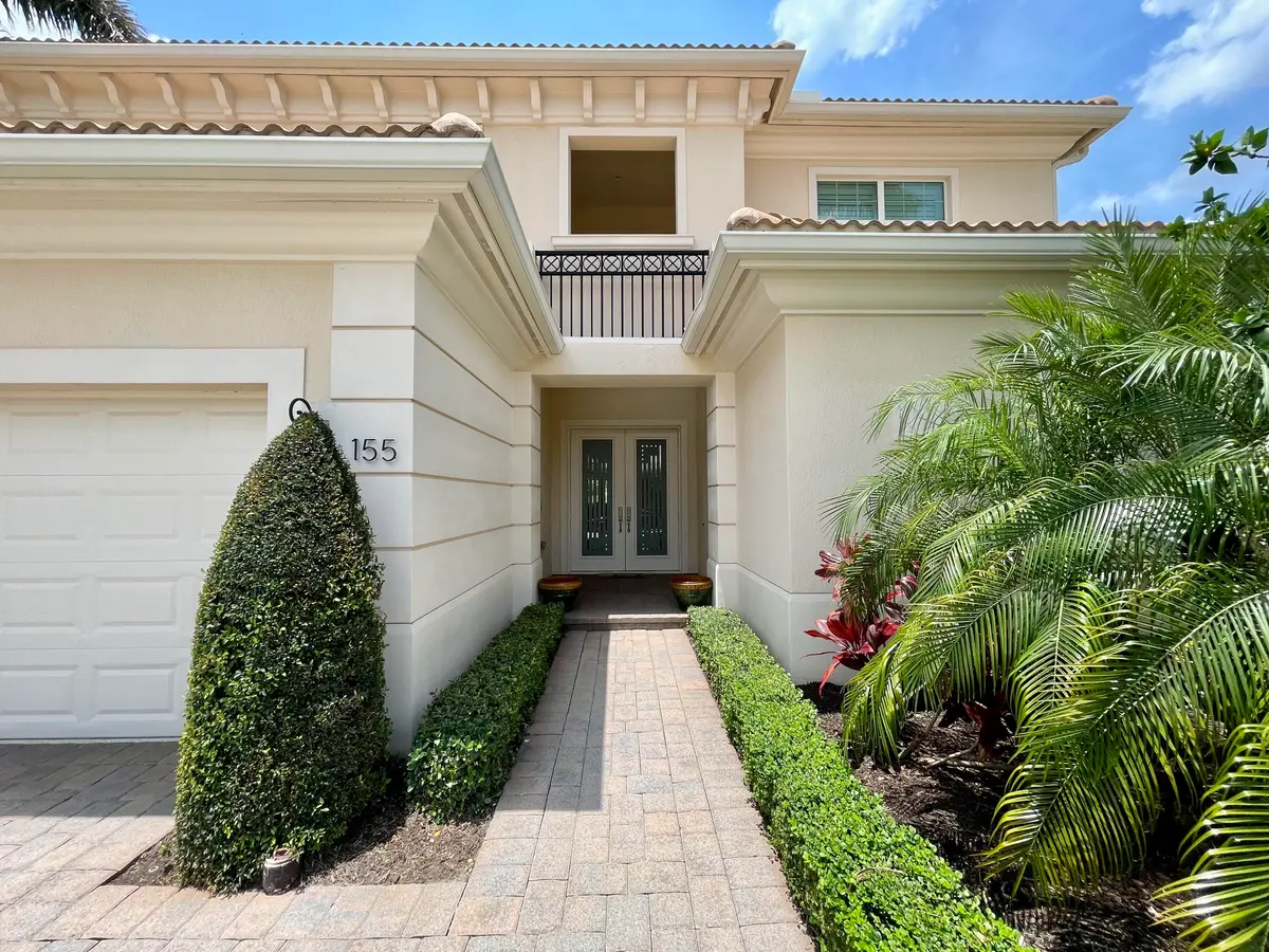 Exterior Front at 155 Lucia Court, Jupiter