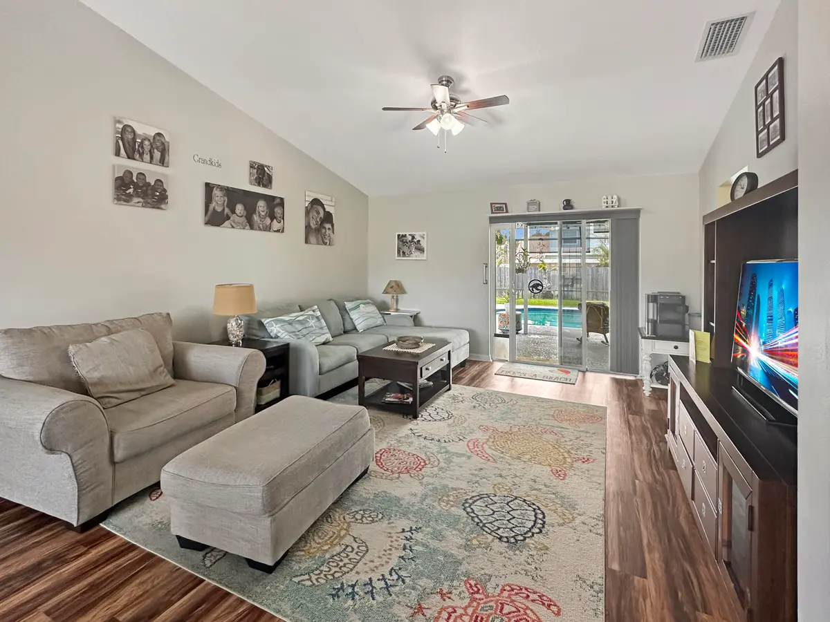 Living Room at 5209 Eagle Drive, Fort Pierce