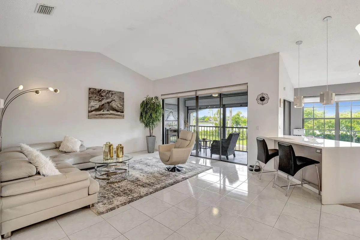 LIVING ROOM at 8320 WATERLINE Drive 201, Boynton Beach