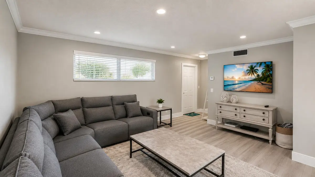 LIVING AREA at 11 COLONIAL CLUB Drive 302, Boynton Beach