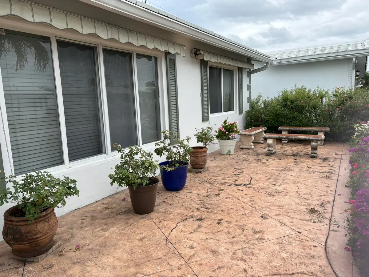 Rear patio at 3040 NW 1st Avenue, Pompano Beach