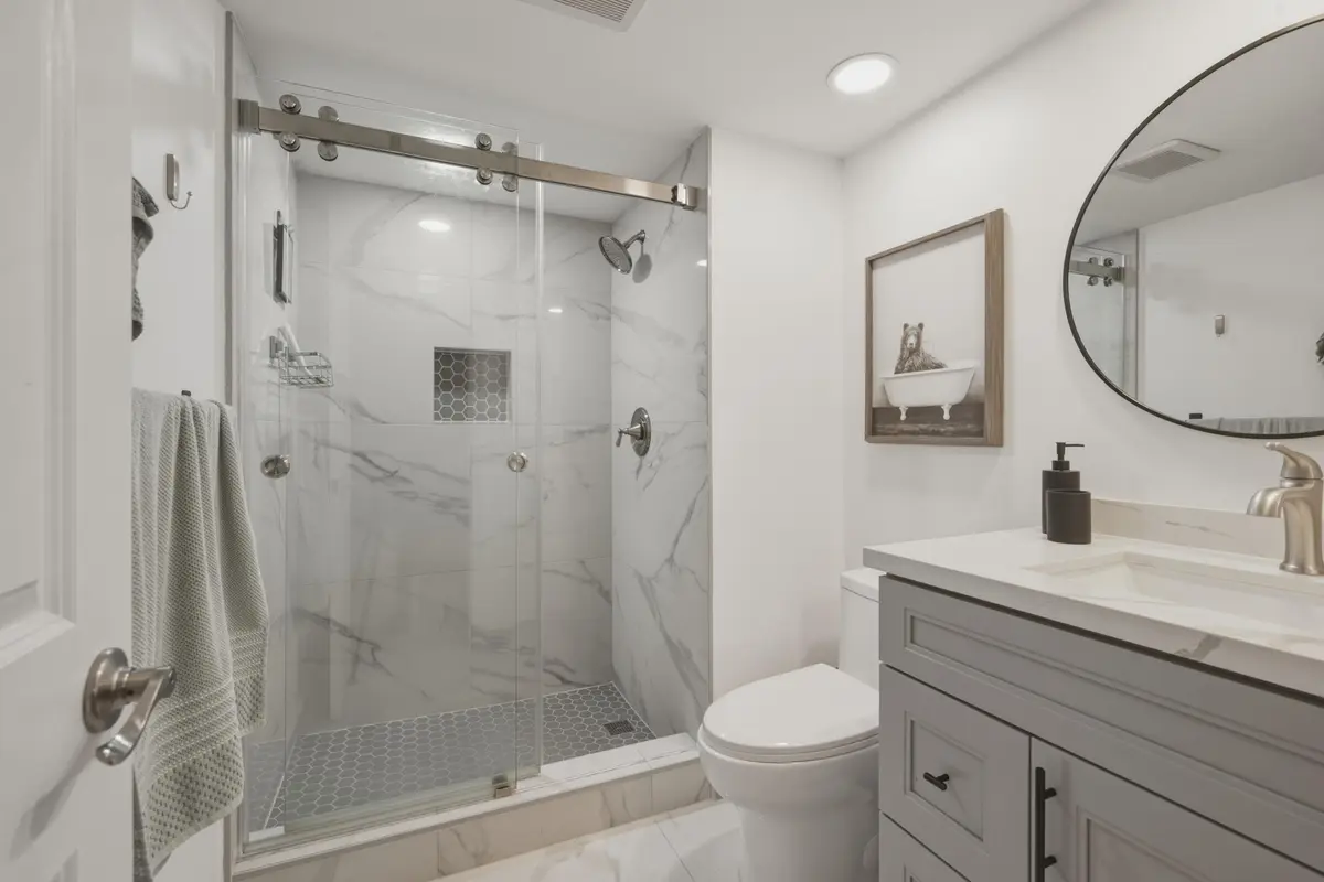 5. Master BATHROOM at 9823 S Hollybrook Lake Drive 206, Pembroke Pines