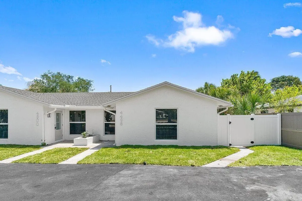 Front Duplex at 4498 NW 2nd Avenue, Boca Raton