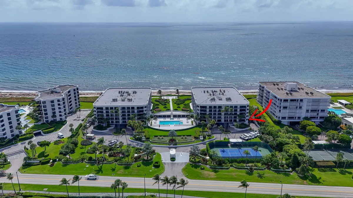 Aerial View at 3140 S Ocean Boulevard 101 S, Palm Beach