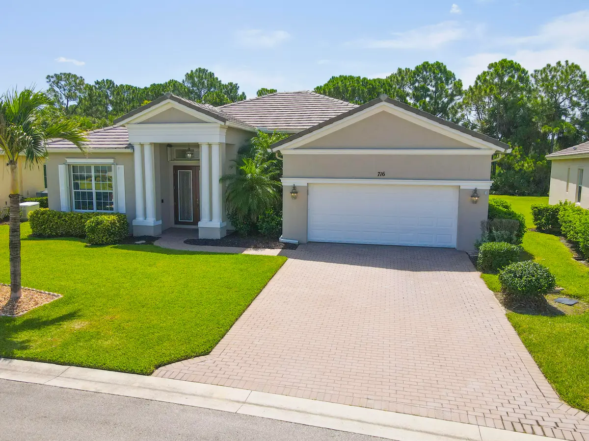 Front at 716 SW Myakka River Trace, Port St. Lucie