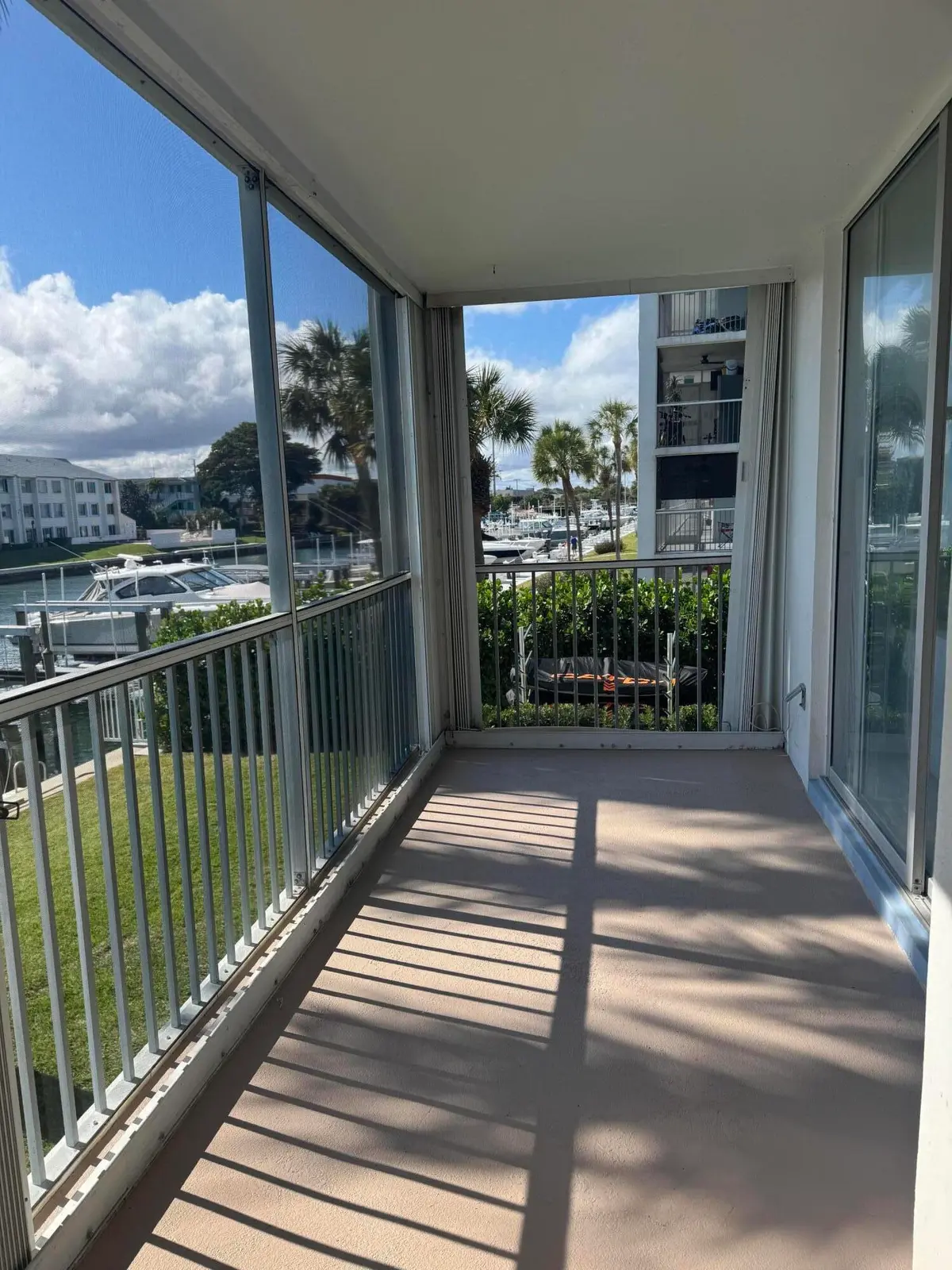 West view from balcony at 100 PARADISE HARBOUR Boulevard 212, North Palm Beach