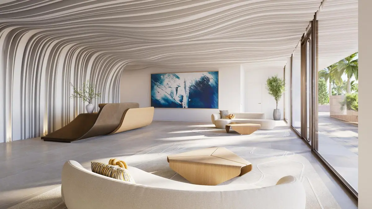 Lobby Rendering at 280 E Palmetto Park Road 93, Boca Raton