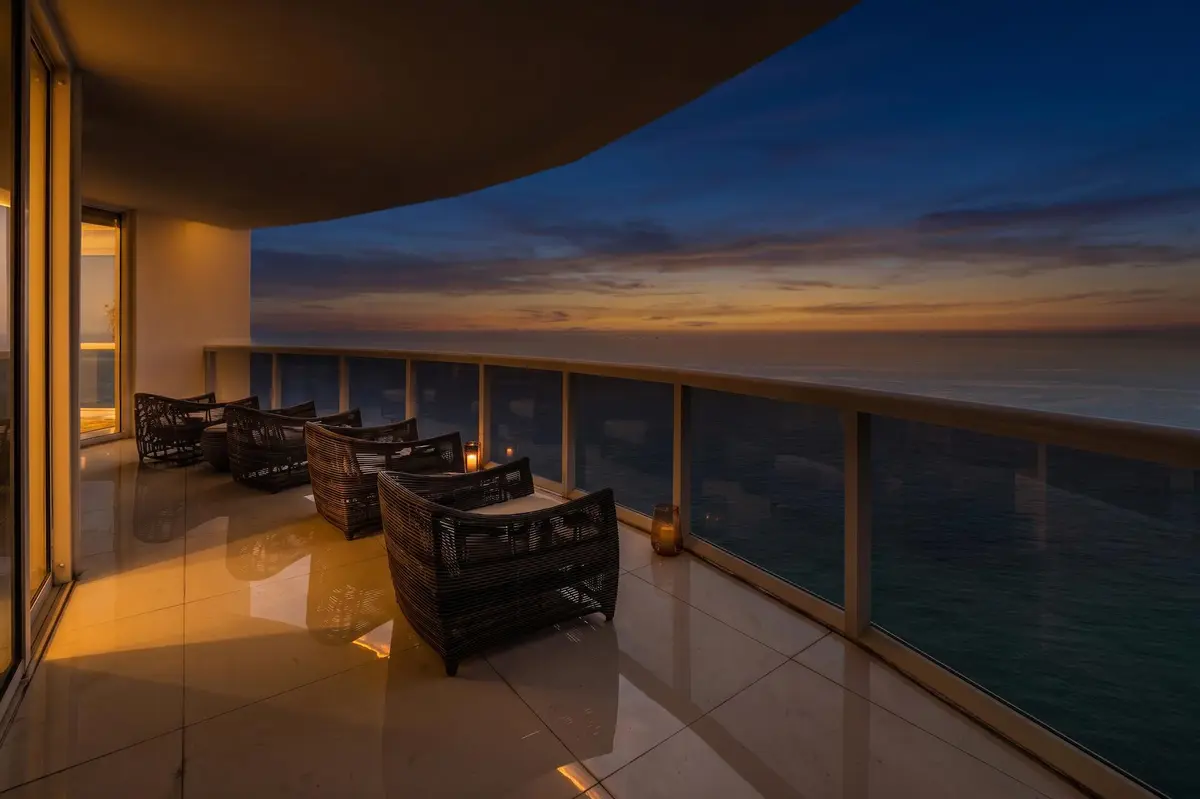 Balcony at 18201 Collins Avenue PH 5109, Sunny Isles Beach