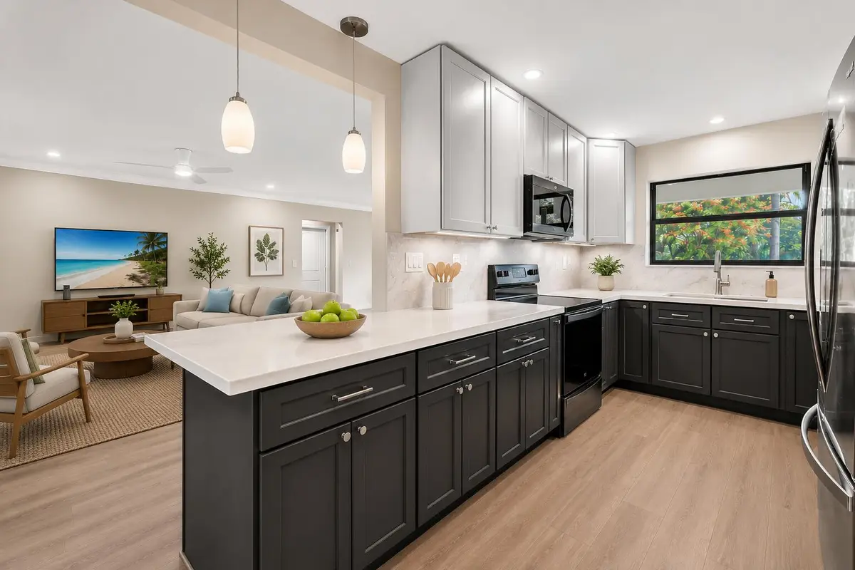 kitchen at 127 Calle Largo Drive, Hollywood