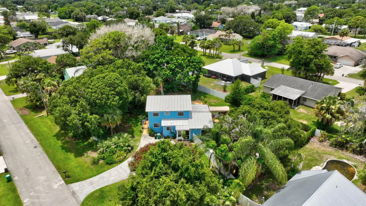 2 - Aerial View at 5707 SPRUCE Drive, Fort Pierce