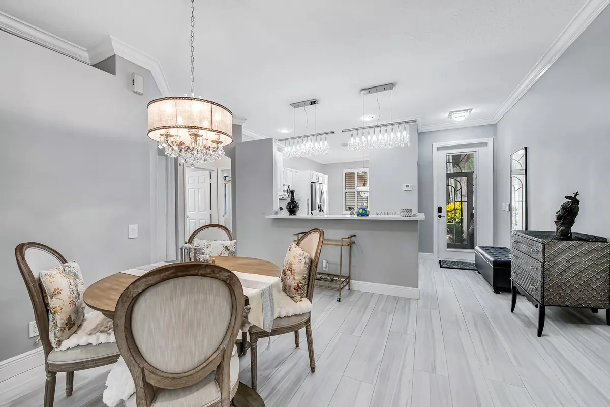 Living/Dining at 9636 Crescent View Drive, Boynton Beach