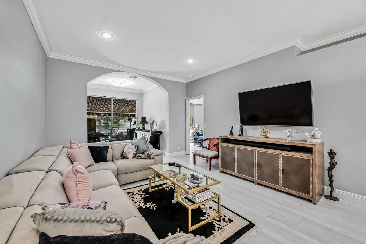 Living Room at 9636 Crescent View Drive, Boynton Beach