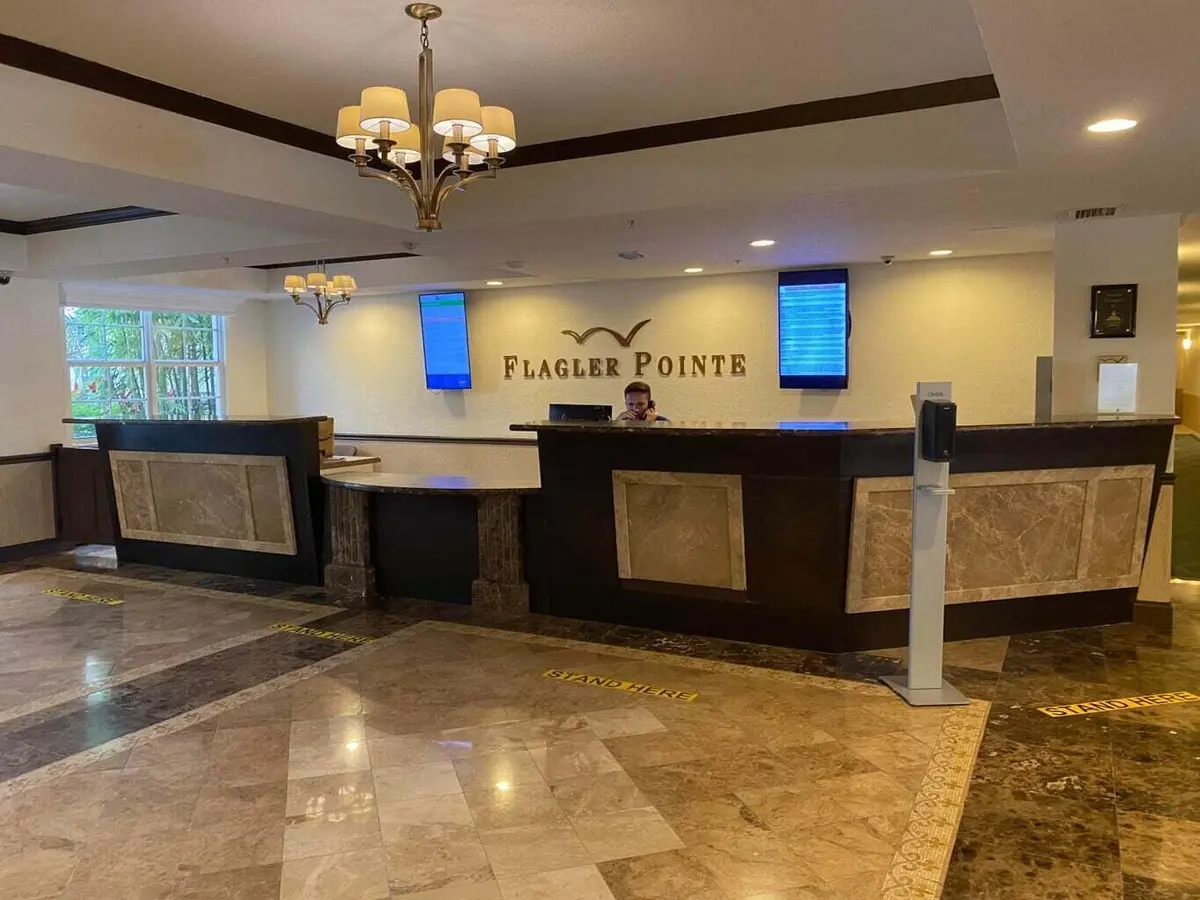 Lobby / Front Desk at 1801 N FLAGLER Drive 727, West Palm Beach