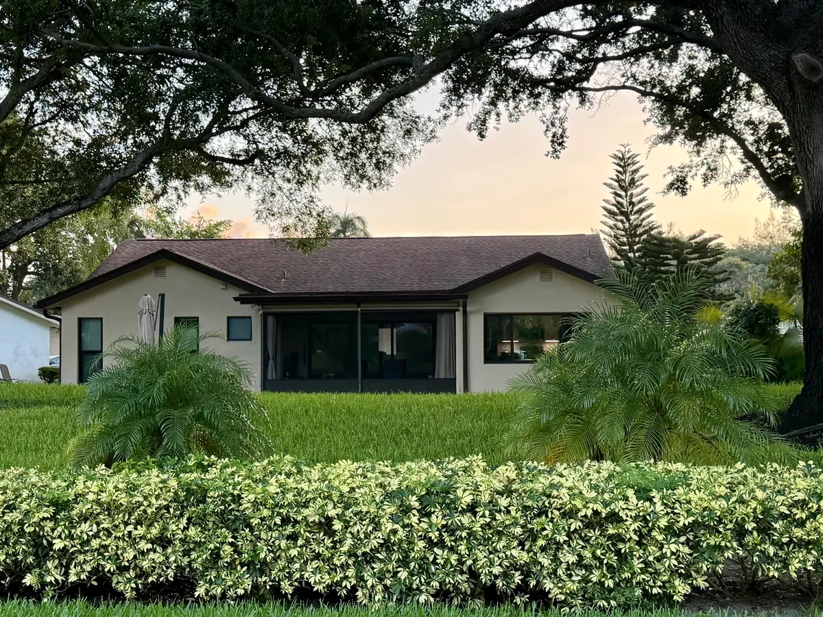 Rear View at 18117 102nd Way, Boca Raton