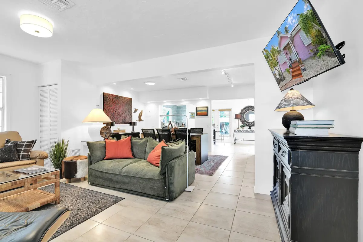 Living Room 1 - Unit 1 at 3218 Palm Drive, Delray Beach