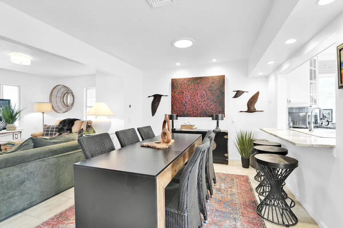Bar Stools - Unit 1 at 3218 Palm Drive, Delray Beach