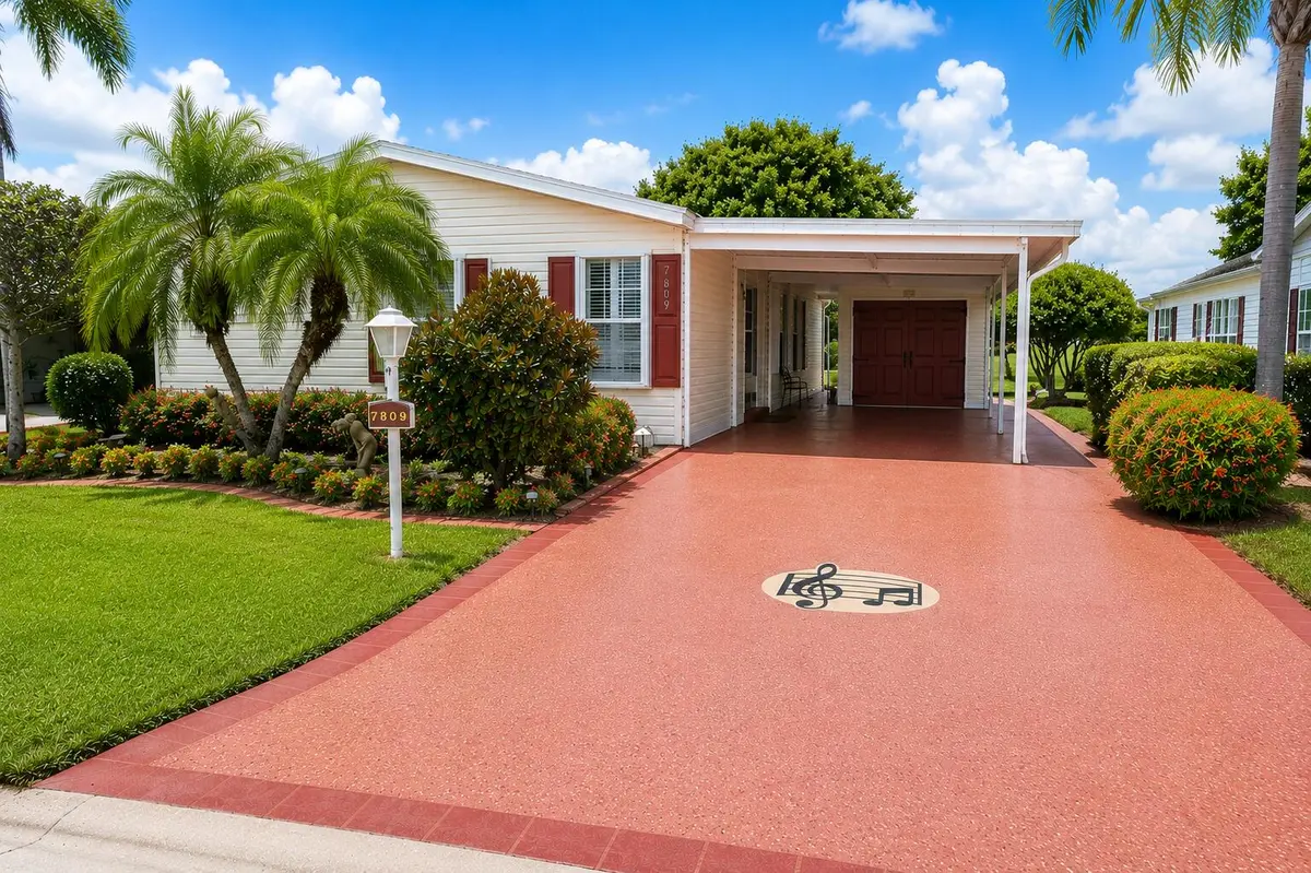 From Drive Way at 7809 McClintock Way, Port St. Lucie