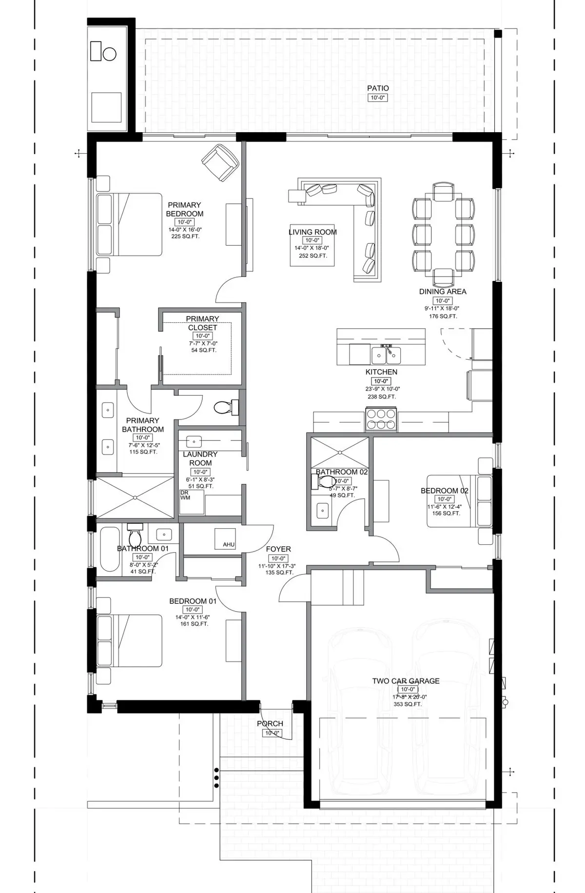 First Floor Plan - Marketing 1235 NW 2nd at 1235 NW 2ND Avenue, Fort Lauderdale