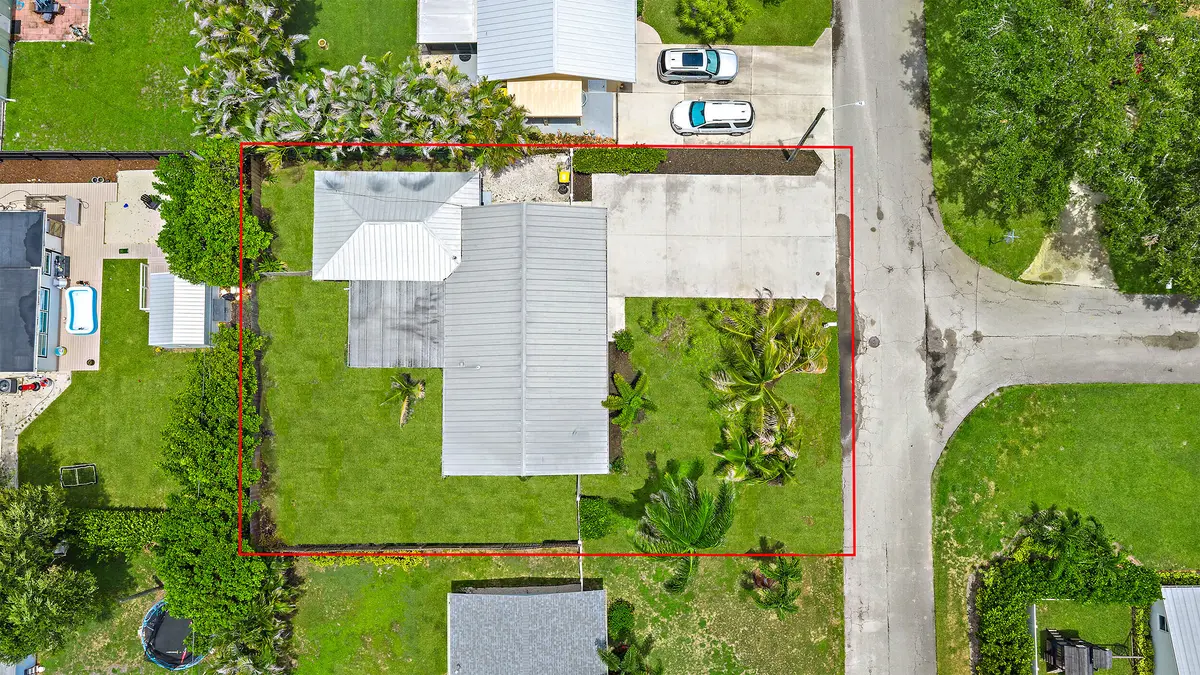 Aerial at 19144 SE Arnold Drive, Tequesta