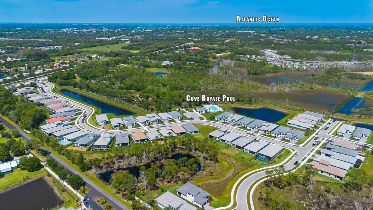 Aerial Community at 6980 SE HAVEN Lane, Stuart