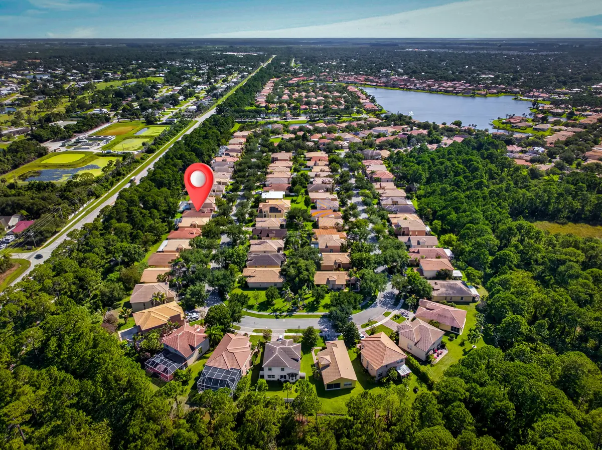 Aerial View at 5743 Sunberry Circle, Fort Pierce