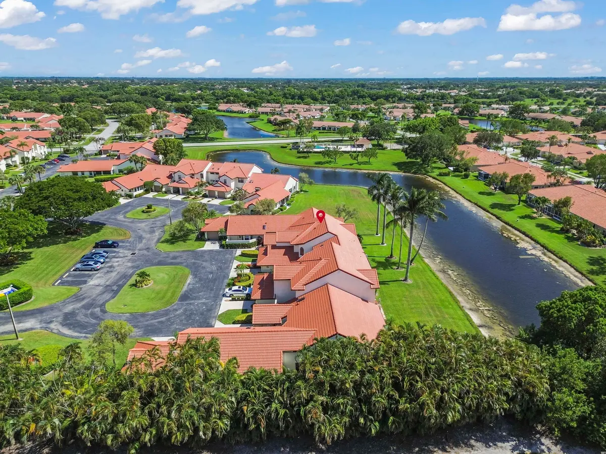 36 Aerial 03 at 5965 Parkwalk Drive 913, Boynton Beach