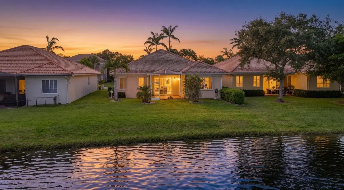 Sunset at 2332 Curley Cut, Royal Palm Beach