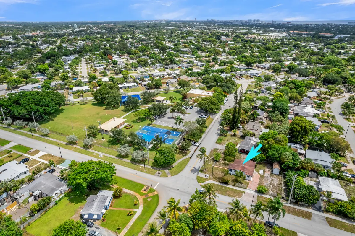 Aerial View at 1712 NE 50TH Court, Pompano Beach