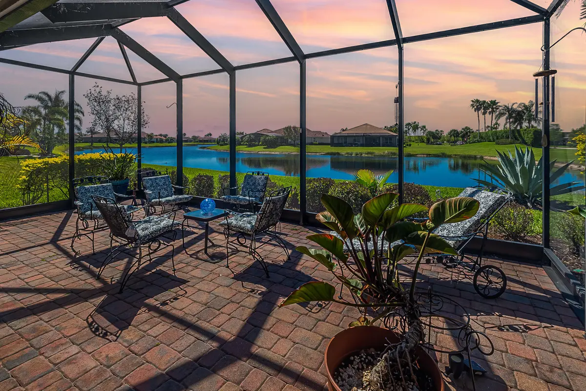 dusk back at 11192 SW Maple Tree Lane, Port St. Lucie