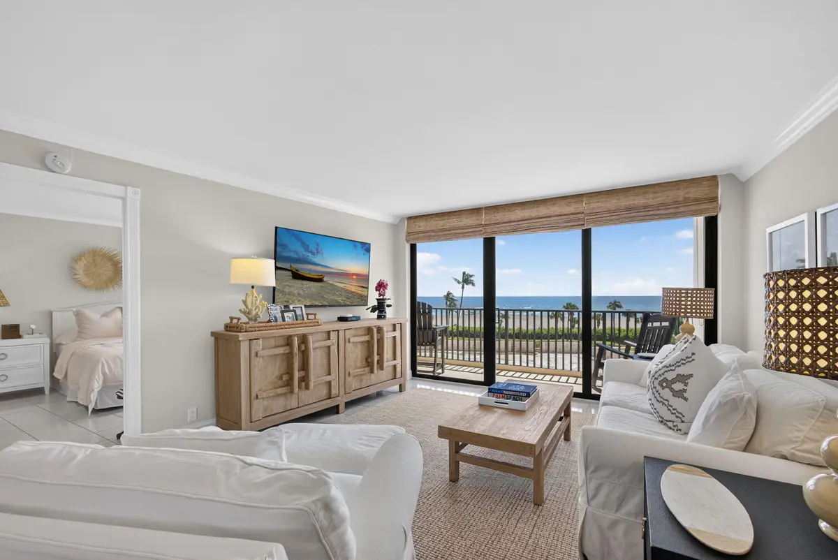 Living Room at 400 Ocean Trail Way 408, Jupiter