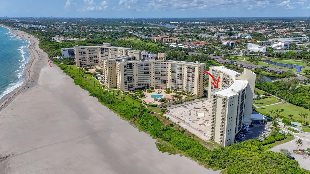 Aerial at 400 Ocean Trail Way 408, Jupiter