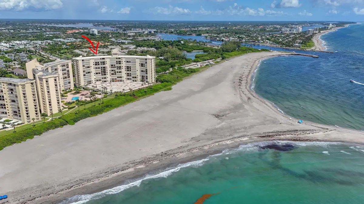 Aerial at 400 Ocean Trail Way 408, Jupiter