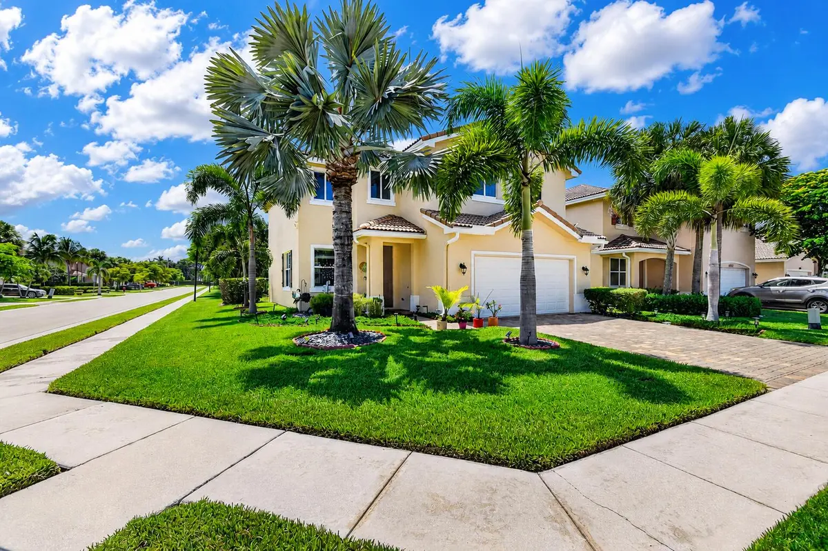 Front of Home at 5652 Caranday Palm Drive, Greenacres