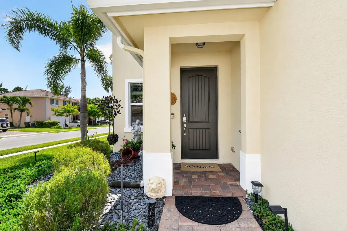 Main Entry at 5652 Caranday Palm Drive, Greenacres