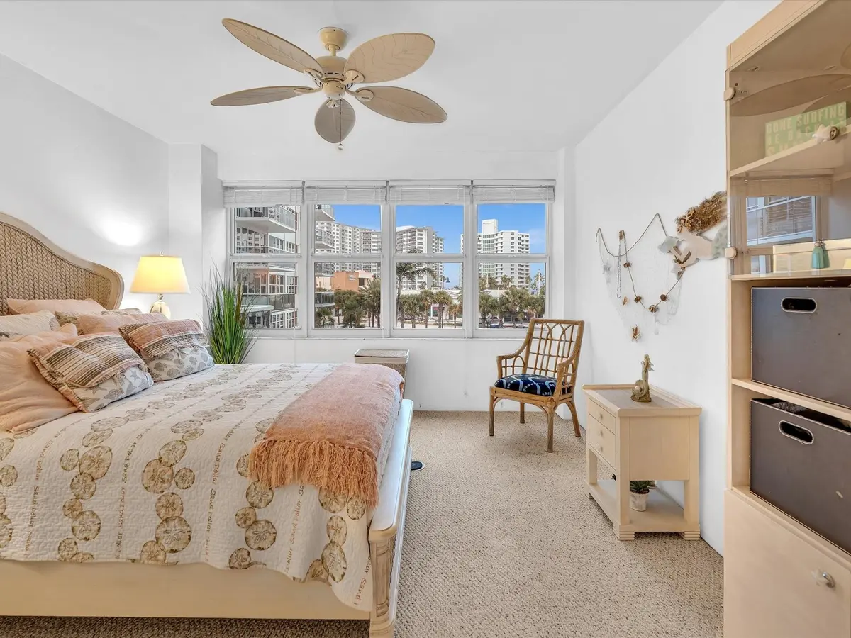 Bedroom sitting area at 3300 NE 36TH Street 312A, Fort Lauderdale