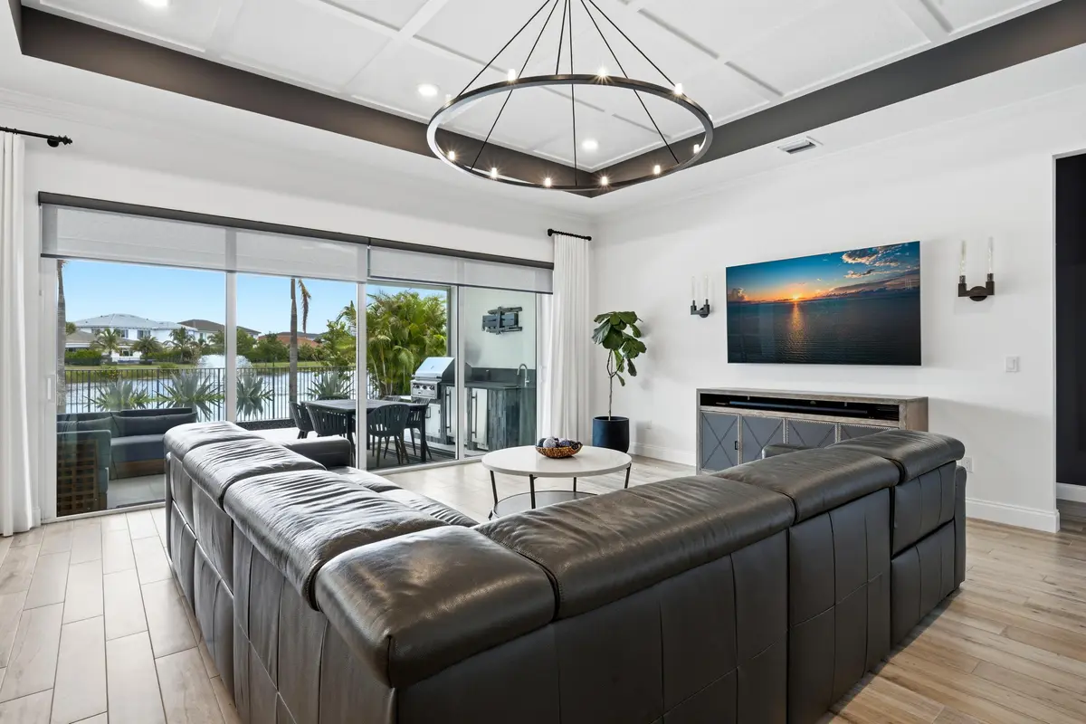 LIVING ROOM at 12269 Waterstone Circle, Palm Beach Gardens