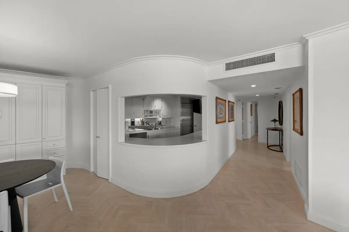 Kitchen at 100 Sunrise Avenue 212, Palm Beach