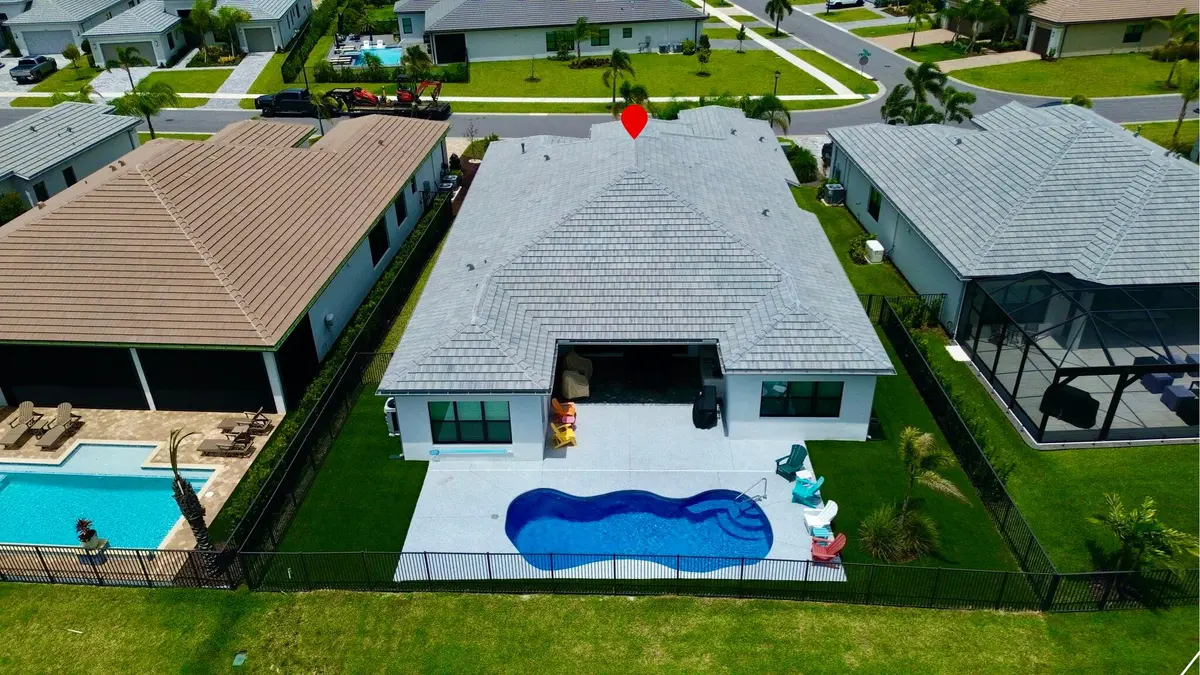 Aerial Rear at 12241 SW Saltwater Drive, Port St. Lucie