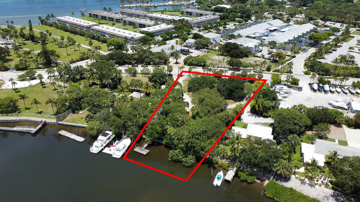 Aerial - Approximate Property Lines at 18011 N Highway A1a, Jupiter