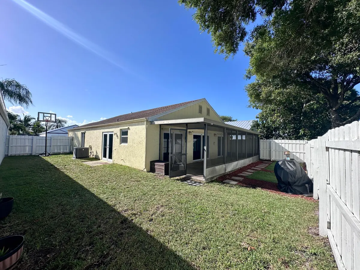 Backyard at 57 Buxton Lane, Boynton Beach