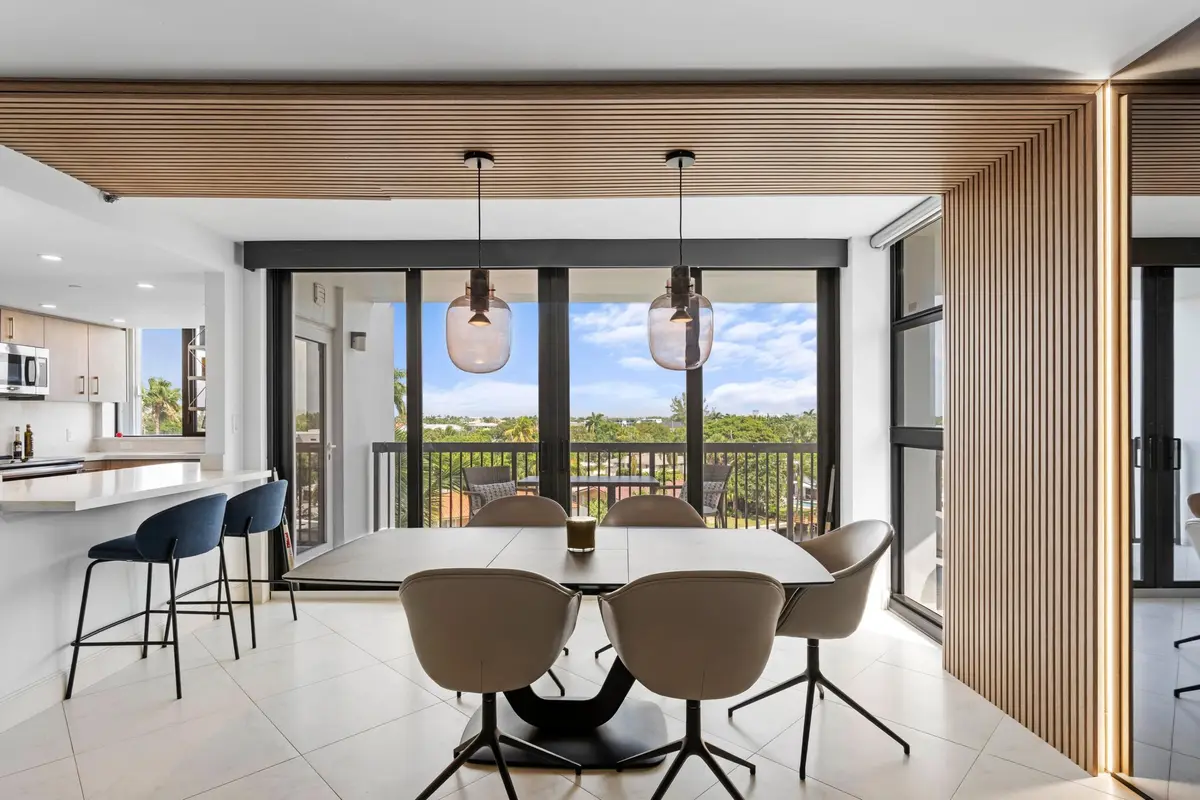 Dining Area at 1361 S Ocean Boulevard 407, Pompano Beach