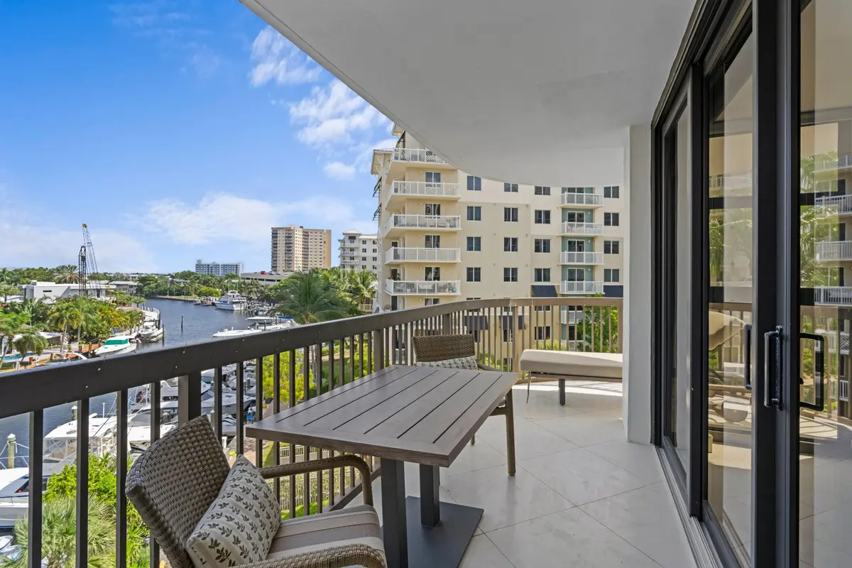 Balcony at 1361 S Ocean Boulevard 407, Pompano Beach